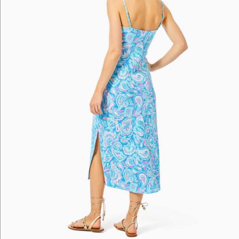 Lilly Pulitzer Marietta Bias Slip Dress - Picture 2 of 4
